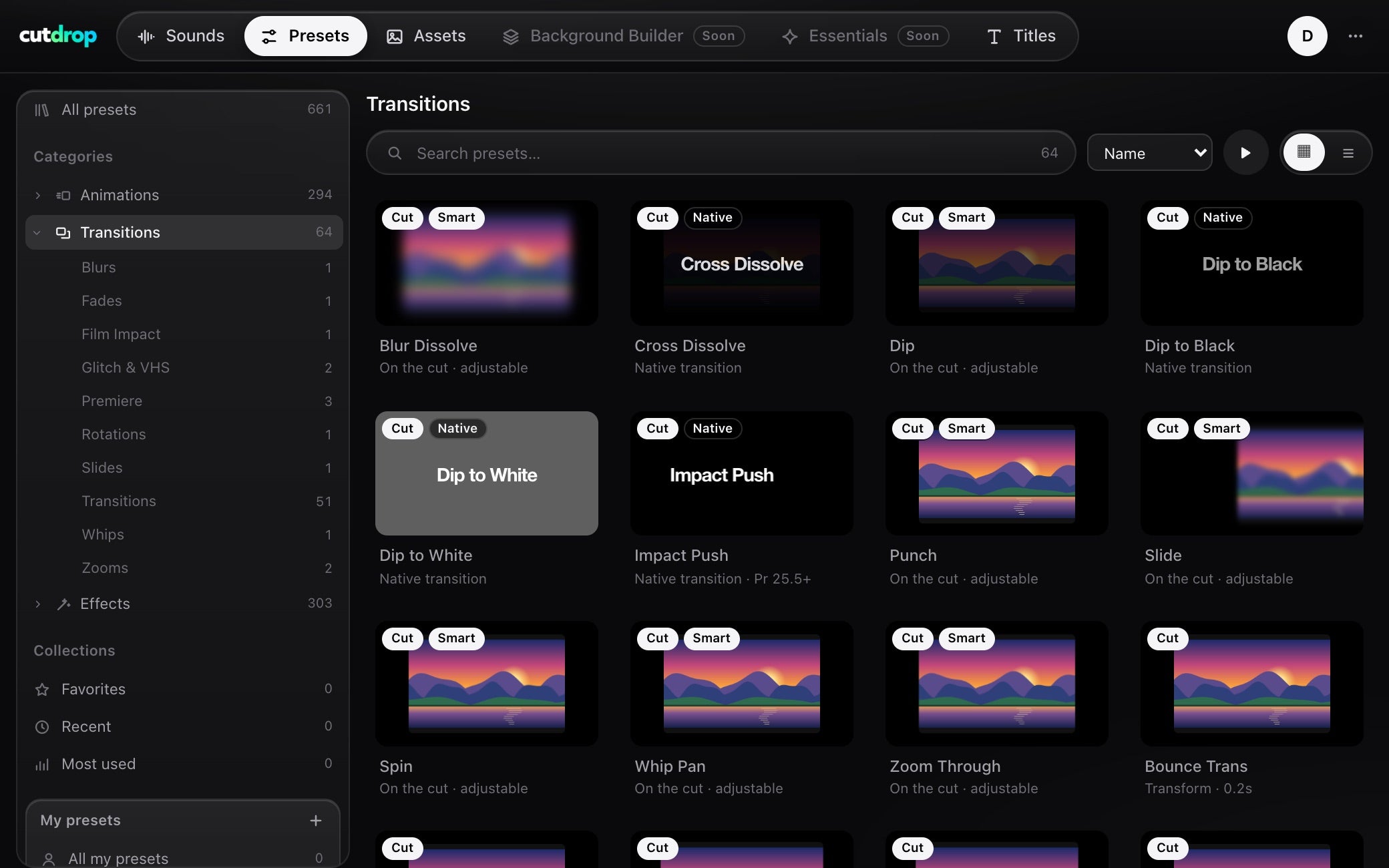 Presets